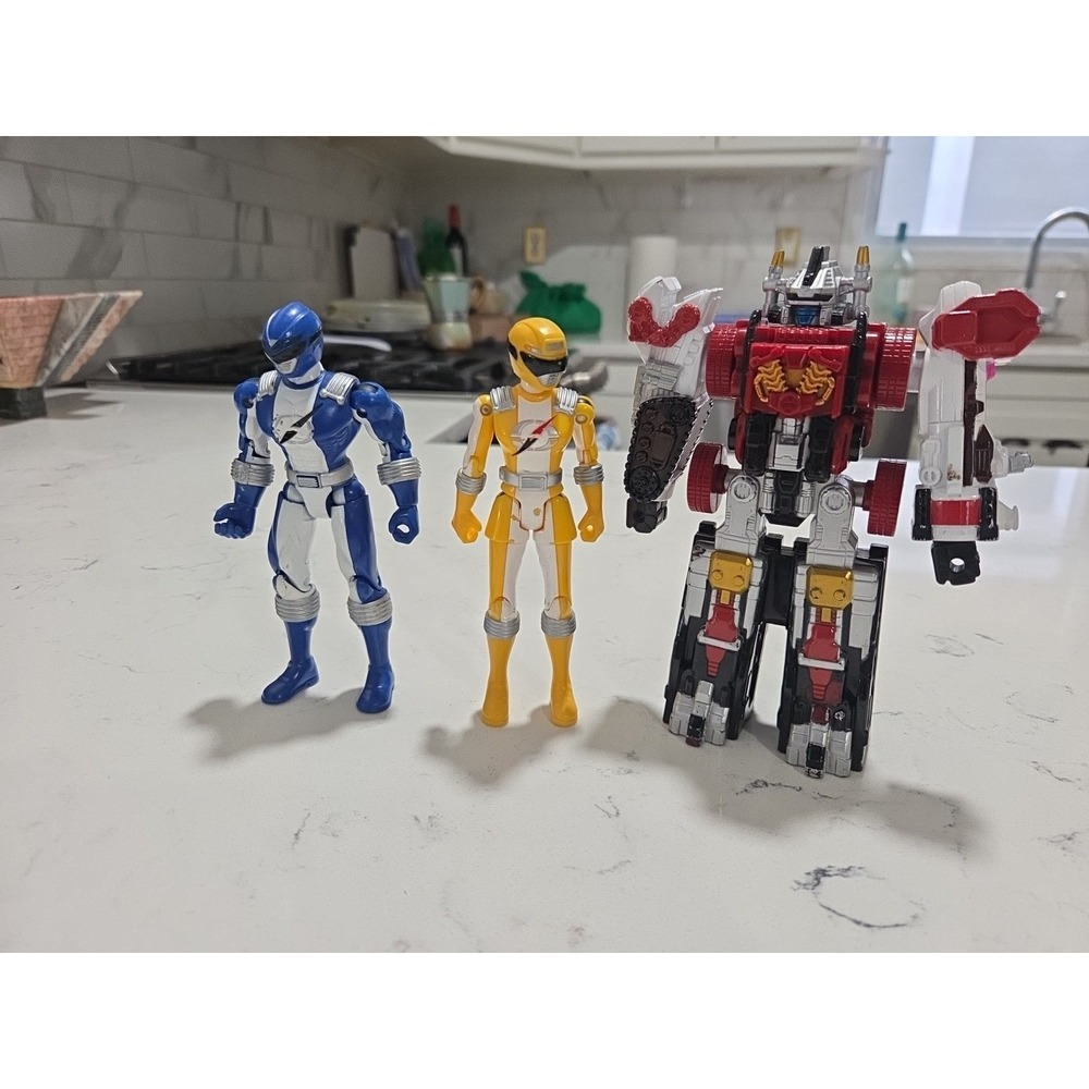 Power Rangers Operation Overdrive Action Figures Lot Of 3